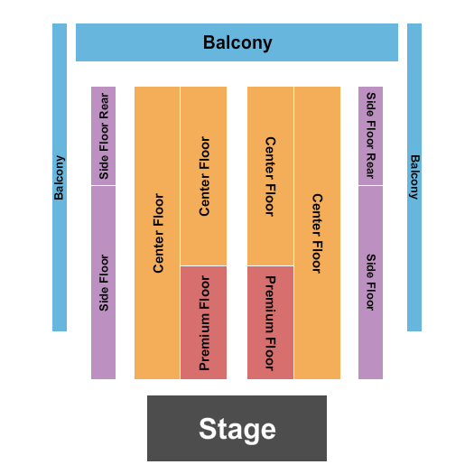 First & Franklin Presbyterian Church Endstage Seating Chart