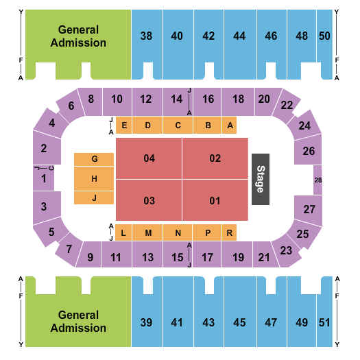 First Interstate Arena Cody Johnson Seating Chart