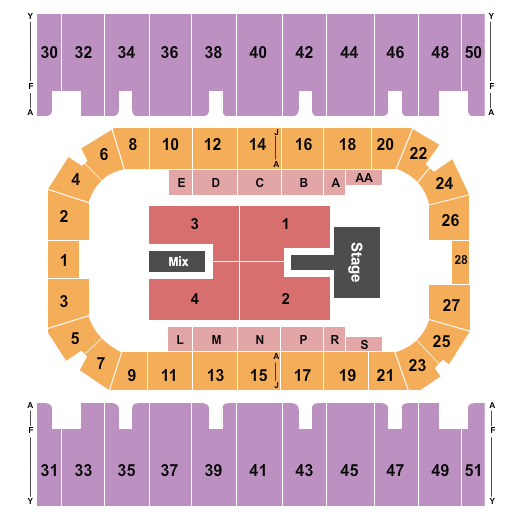 First Interstate Arena Maroon 5 Seating Chart