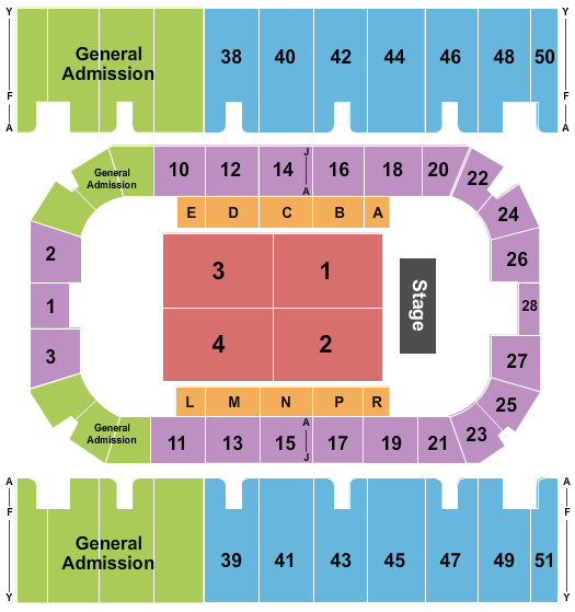 First Interstate Arena Nelly Seating Chart