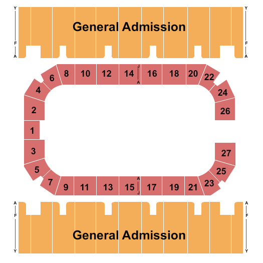 First Interstate Arena Rodeo 2 Seating Chart