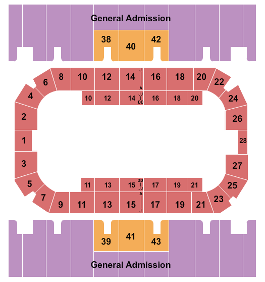 First Interstate Arena Rodeo 3 Seating Chart
