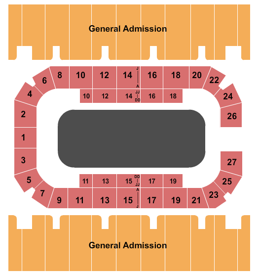 First Interstate Arena Rodeo 5 Seating Chart