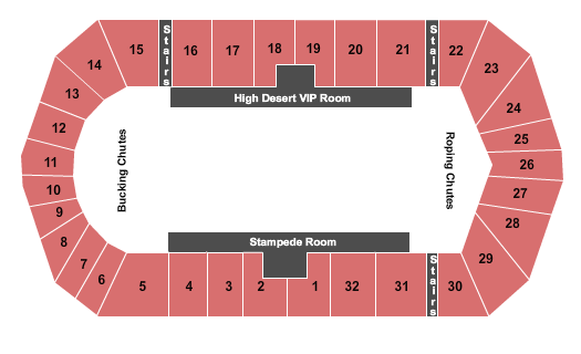 First Interstate Bank Arena Rodeo Seating Chart