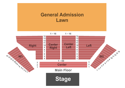 Jolt Credit Union Event Park at The Dow Event Center Chicago Seating Chart