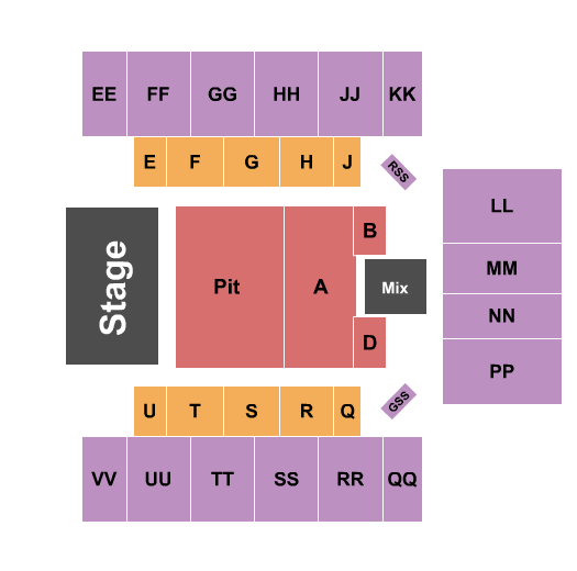 First National Bank Arena Seating Chart