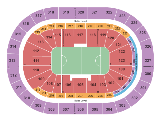 KeyBank Center Lacrosse Seating Chart