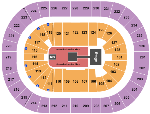 FirstOntario Centre Blackpink Seating Chart