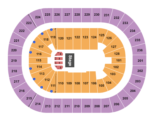 FirstOntario Centre Blue Man Group Seating Chart