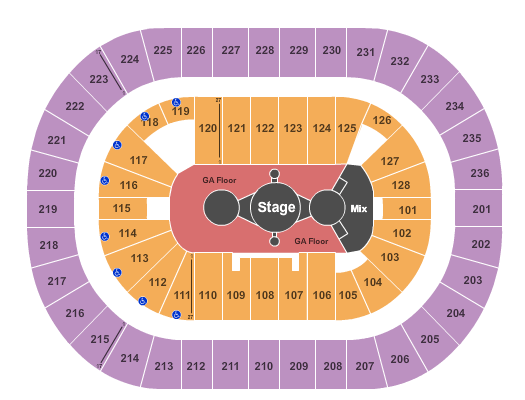 FirstOntario Centre Carrie Underwood Seating Chart