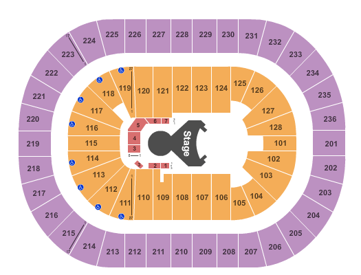 FirstOntario Centre Cirque OVO Seating Chart