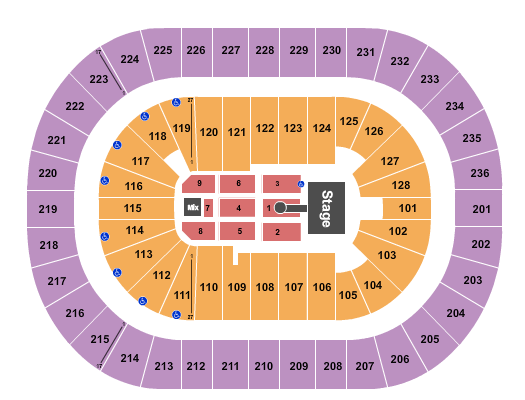 FirstOntario Centre Def Leppard Seating Chart