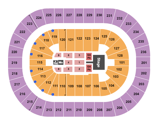 FirstOntario Centre Dierks Bentley Seating Chart