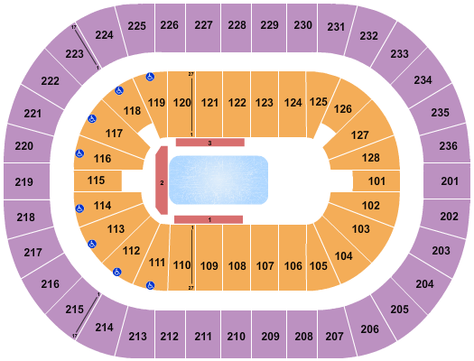 Firstontario Centre Interactive Seating Chart