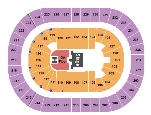 FirstOntario Centre Ghost Seating Chart