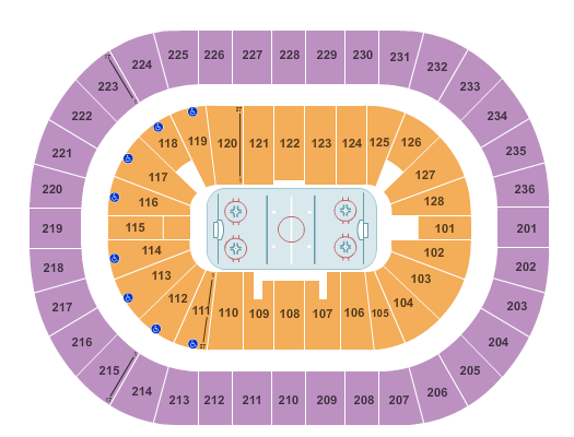 FirstOntario Centre Hockey Seating Chart