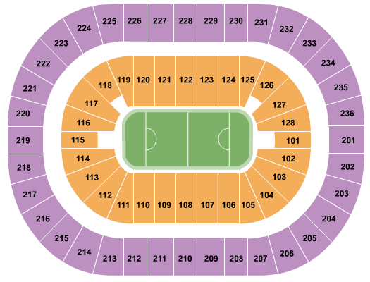 FirstOntario Centre Lacrosse Seating Chart