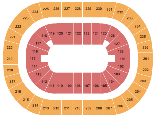 FirstOntario Centre Open Floor Seating Chart