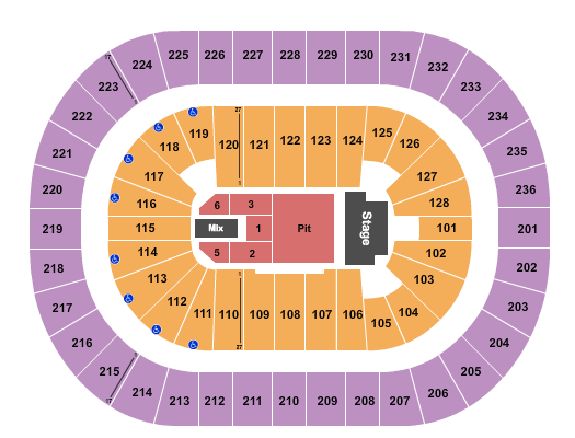 FirstOntario Centre Pearl Jam 2 Seating Chart