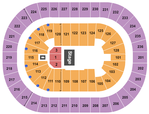 FirstOntario Centre Quarterhouse Seating Chart