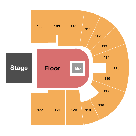 FirstOntario Centre Rockzilla Seating Chart