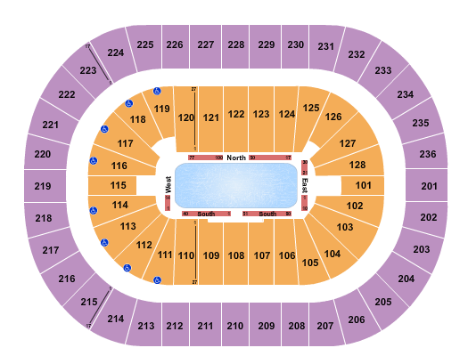 FirstOntario Centre Stars On Ice Seating Chart