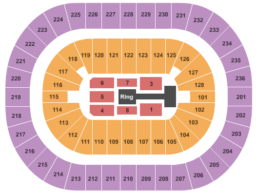 FirstOntario Centre WWE 2 Seating Chart