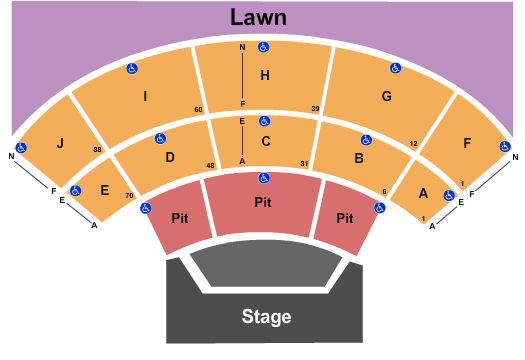 First Security Amphitheater Clint Black Seating Chart