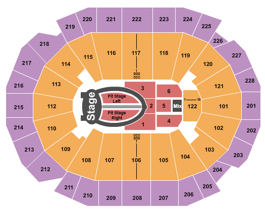 Fiserv Forum Ariana Grande Seating Chart