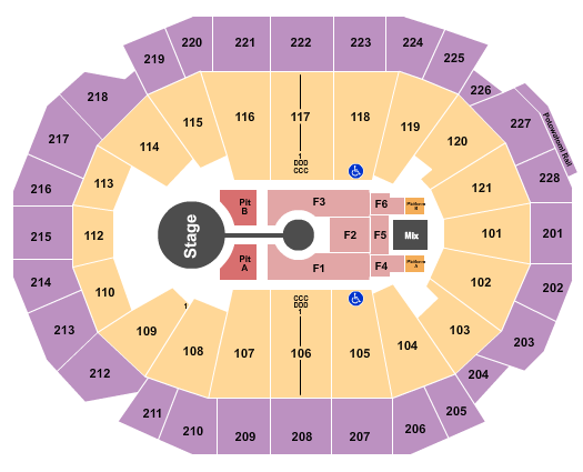 Fiserv Forum Brandon Lake Seating Chart