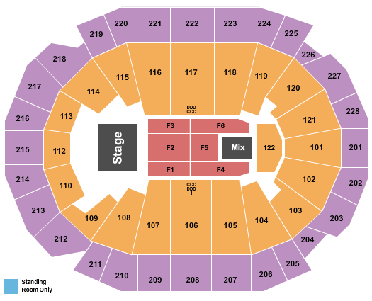 Fiserv Forum Endstage 2 Seating Chart