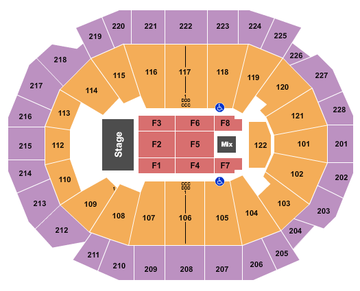 Fiserv Forum Endstage 3 Seating Chart