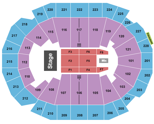 Fiserv Forum Endstage 7 Seating Chart
