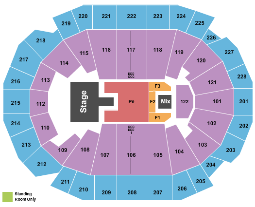 Fiserv Forum Ghost Seating Chart