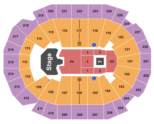 Fiserv Forum Ghost Seating Chart