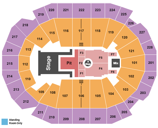 Fiserv Forum Lil Baby Seating Chart