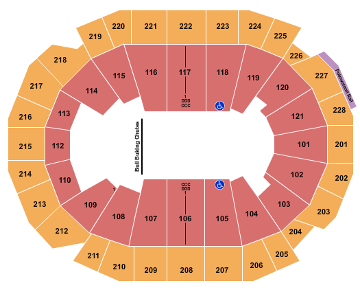 Fiserv Forum Rodeo Seating Chart