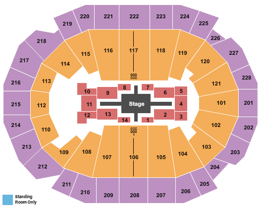 Fiserv Forum Roger Waters Seating Chart