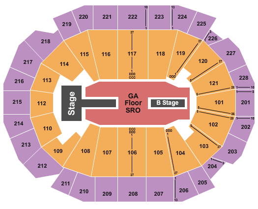 Fiserv Forum Travis Scott Seating Chart