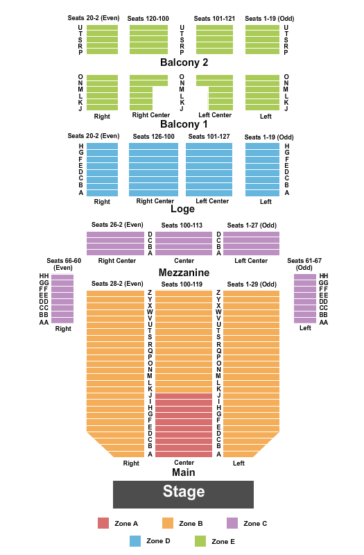Fisher Theater Detroit Seating Chart - Detroit