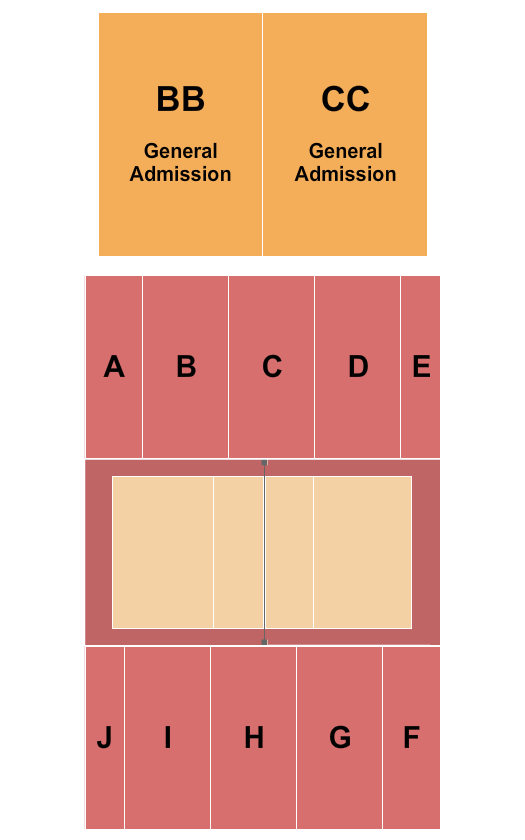 Fitzgerald Field House Volleyball Seating Chart