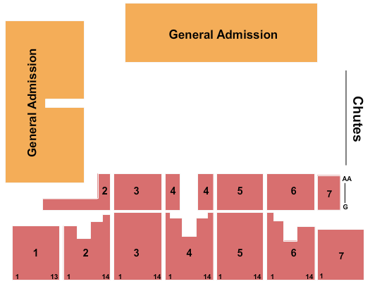 Five Flags Center Seating Chart & Maps - Dubuque