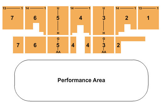 Five Flags Center - Arena Monster Trucks Seating Chart