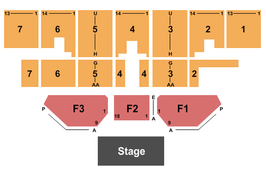 Five Flags Center - Arena Paw Patrol Seating Chart