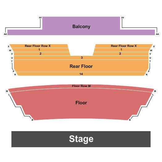 Five Points Caterpillar Performing Arts Center Next Event Seating Chart