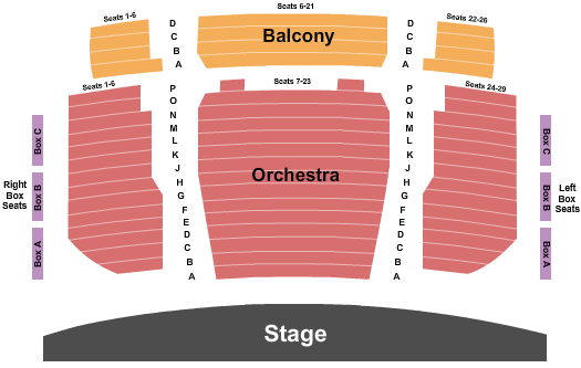 Flato Markham Theatre End Stage Seating Chart