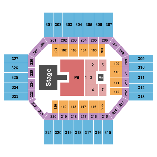 Florence Civic Center Seating Chart