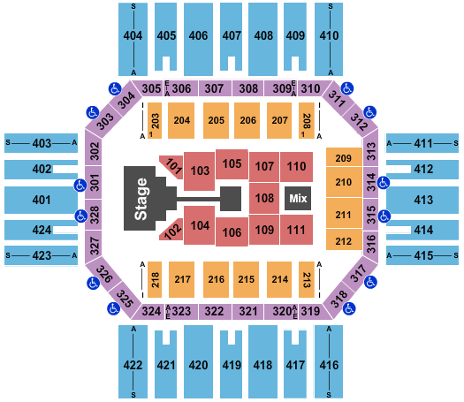 Florence Civic Center Casting Crowns Seating Chart