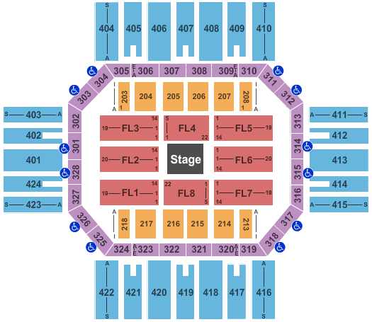 Florence Civic Center Comedy Get Down Seating Chart