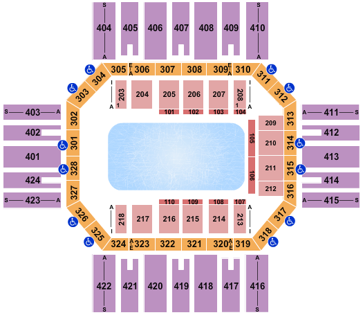 Florence Civic Center Disney On Ice Seating Chart